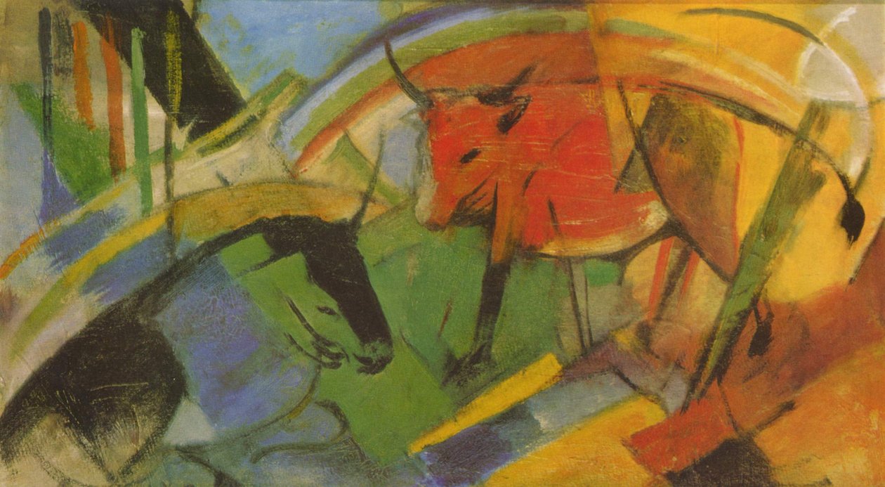 Rinder von Franz Marc