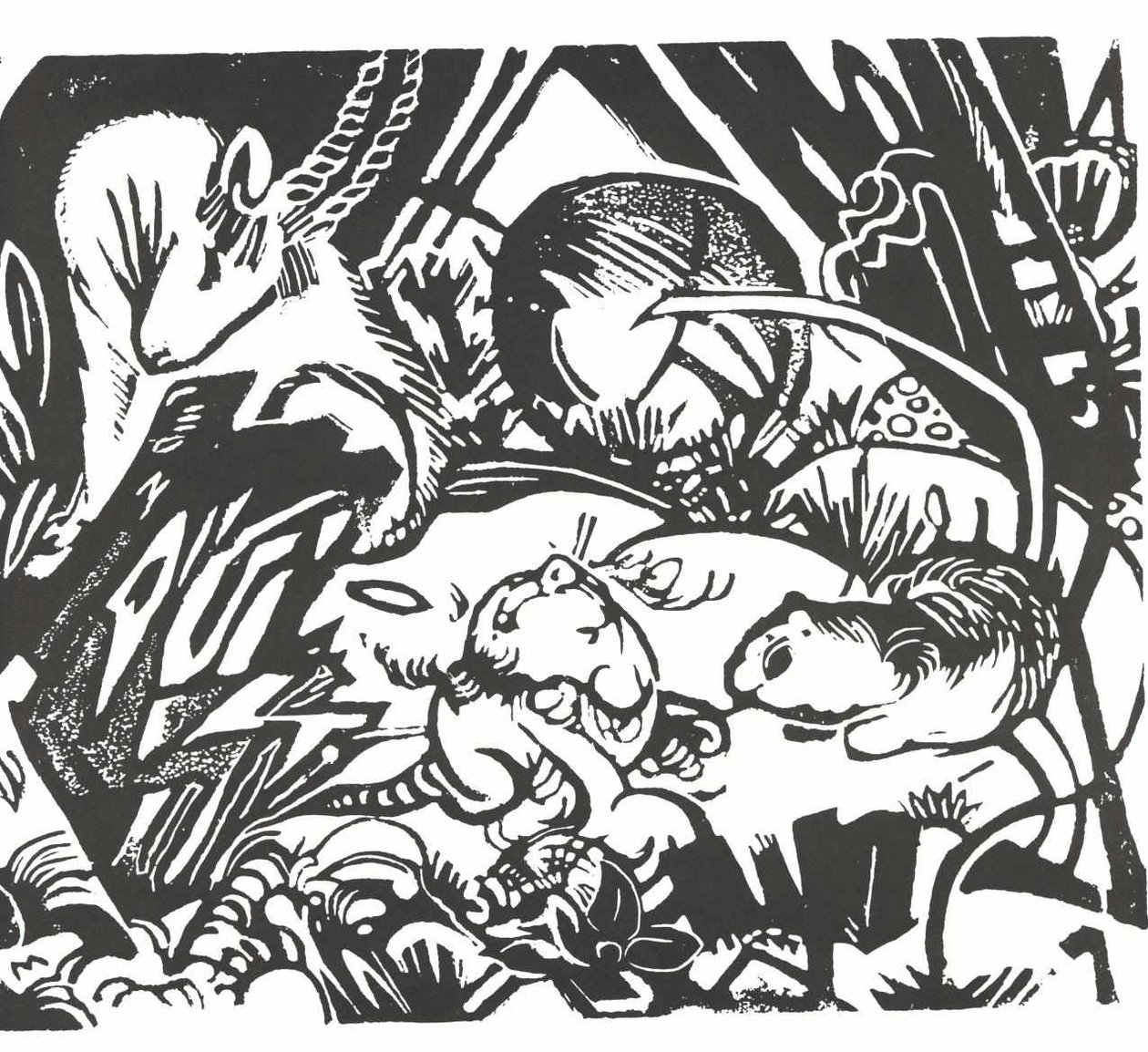 Tierlegende von Franz Marc