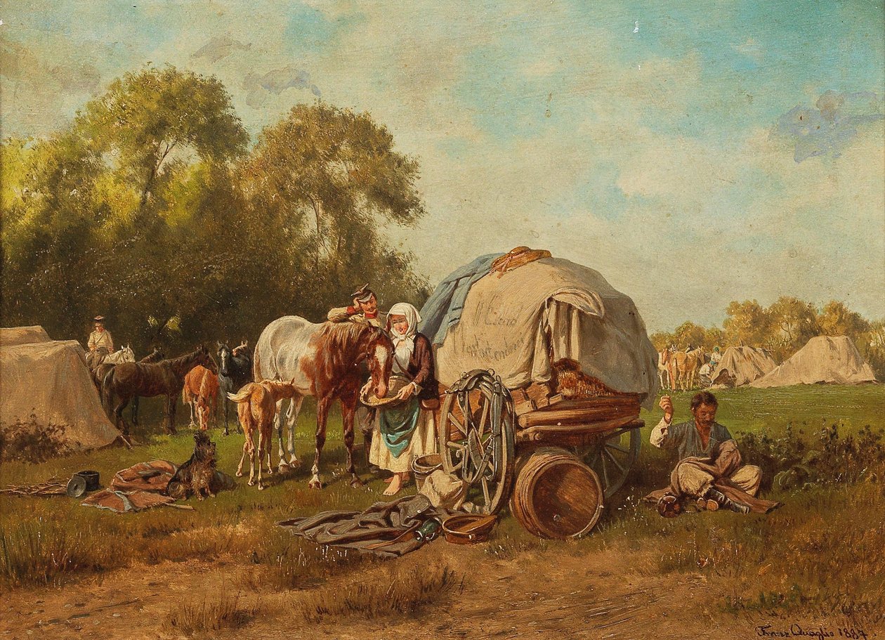 Rastend von Franz Quaglio