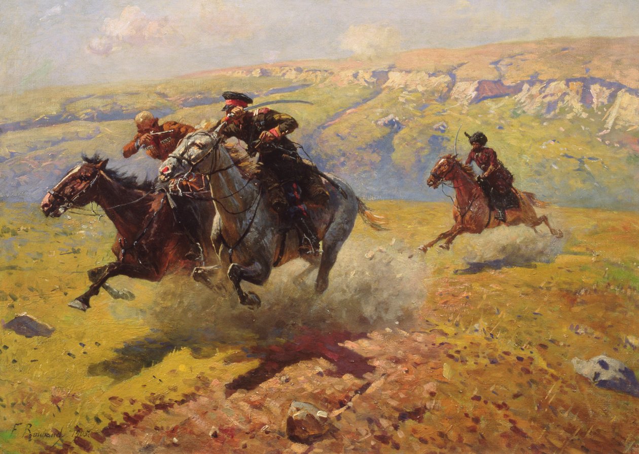 Duell, 1905 von Franz Roubaud