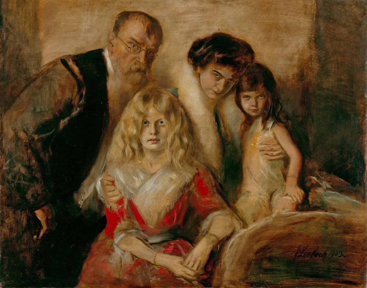Familie von Lenbach von Franz Seraph von Lenbach