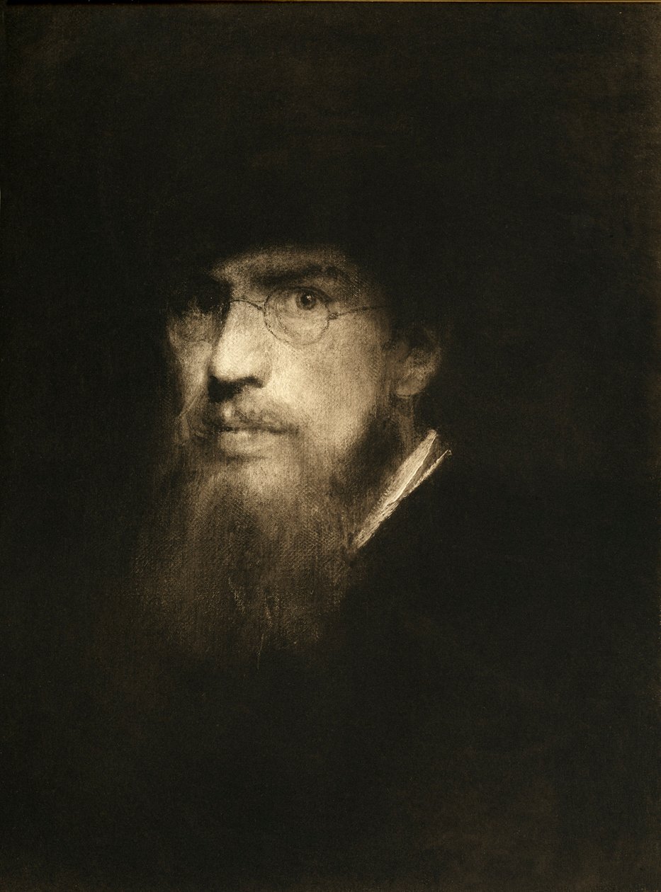 Franz Lenbach, Selbstporträt von Franz Seraph von Lenbach