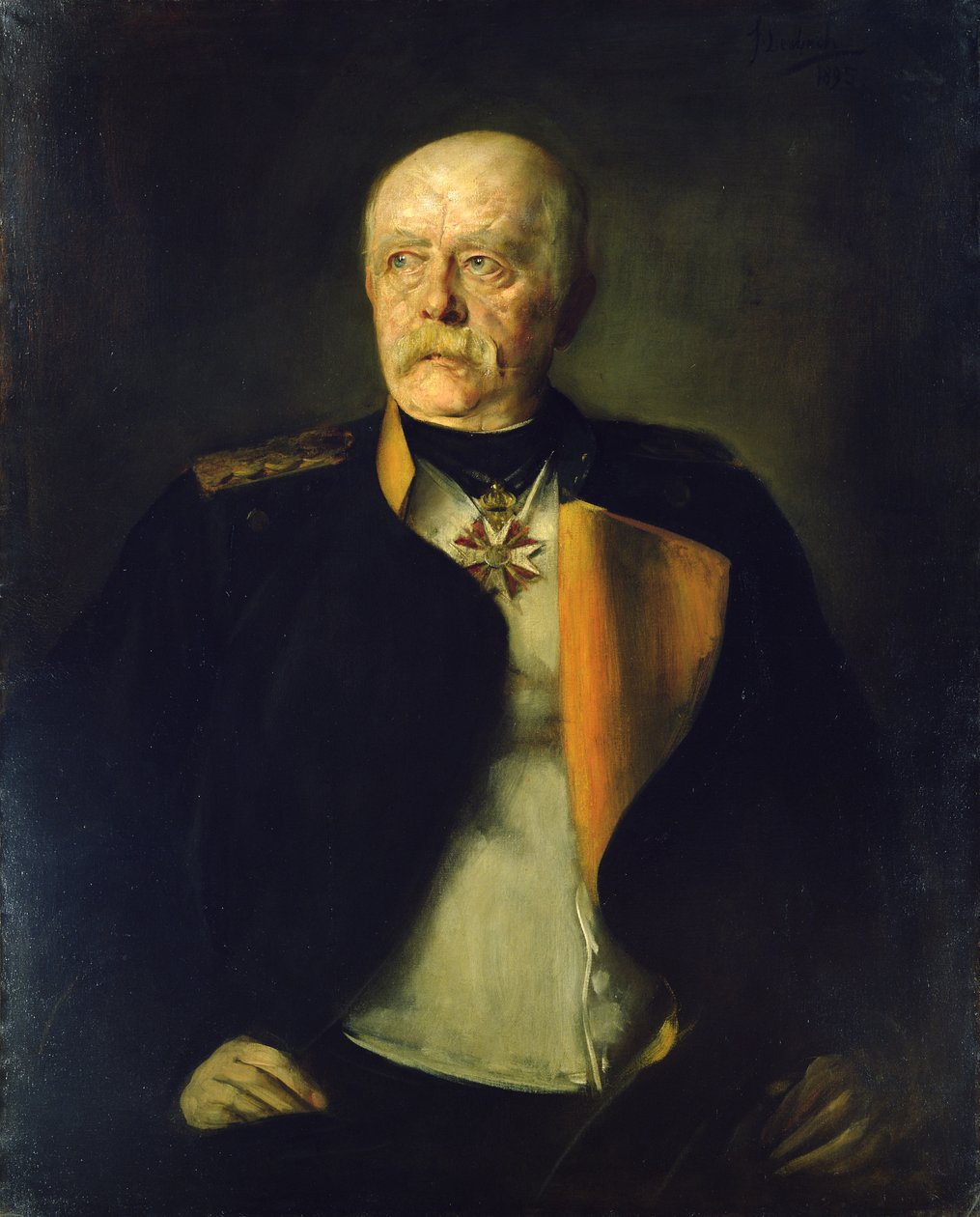 Otto von Bismarck, ca. 1890 von Franz Seraph von Lenbach