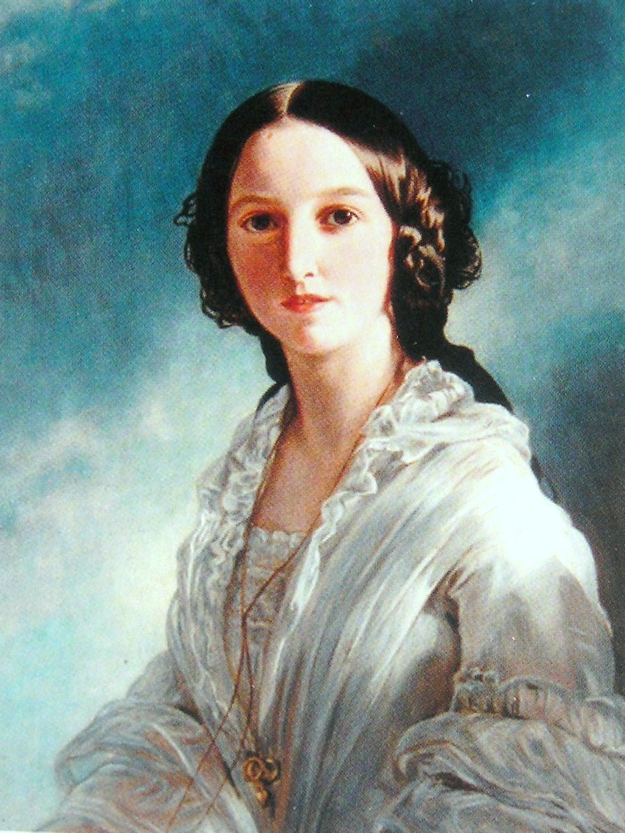 Feodora zu Hohenlohe-Langenburg von Franz Xaver Winterhalter