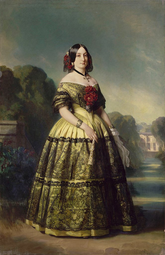 Maria Luisa von Spanien von Franz Xaver Winterhalter
