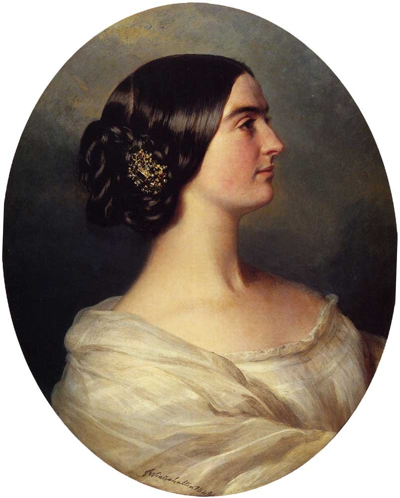 Porträt von Charlotte Stuart von Franz Xaver Winterhalter