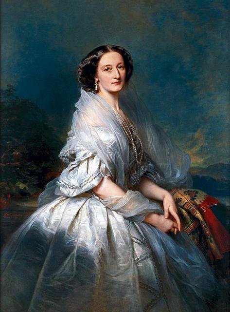 Porträt von Eliza Franciszka Krasiska geb. Branicka von Franz Xaver Winterhalter