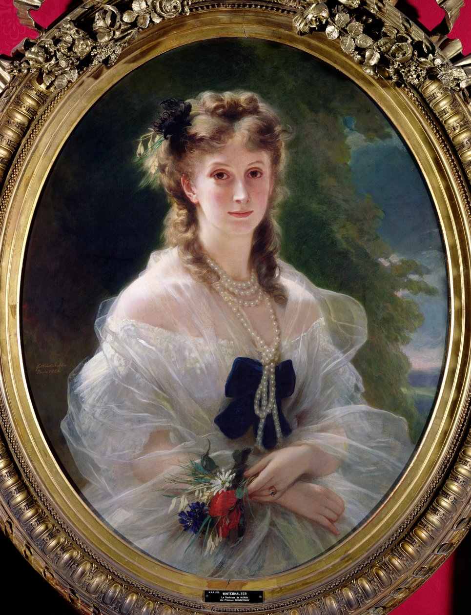 Porträt von Sophie Troubetskoy (1838-96) Gräfin von Morny, 1863 von Franz Xaver Winterhalter
