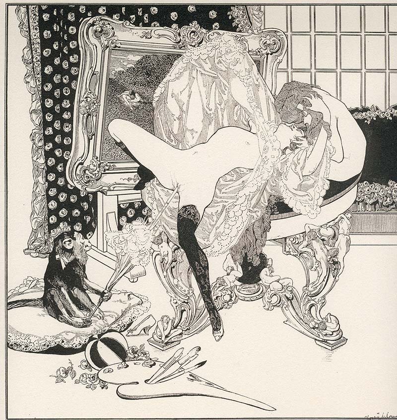 Der Toilettentisch von Franz von Bayros