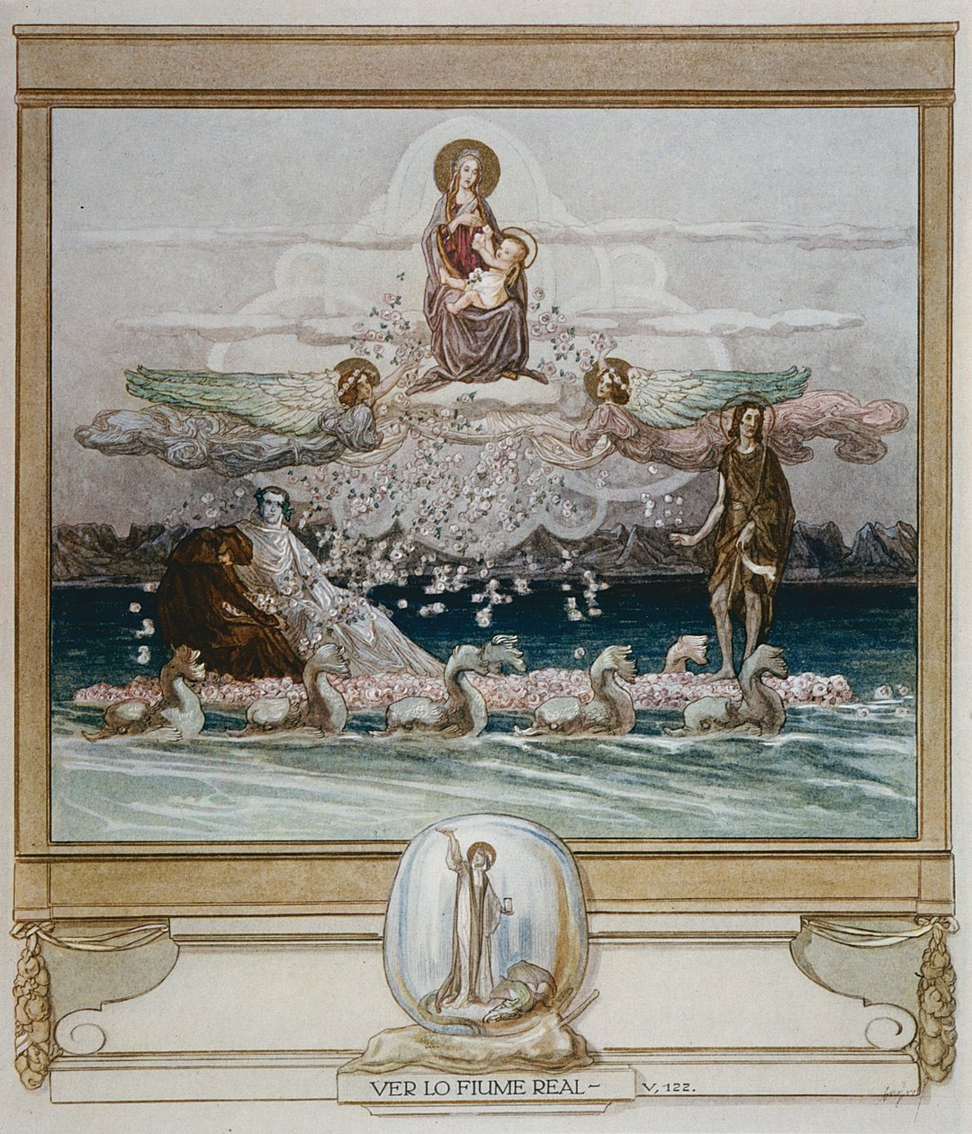 Illustration aus Dantes 