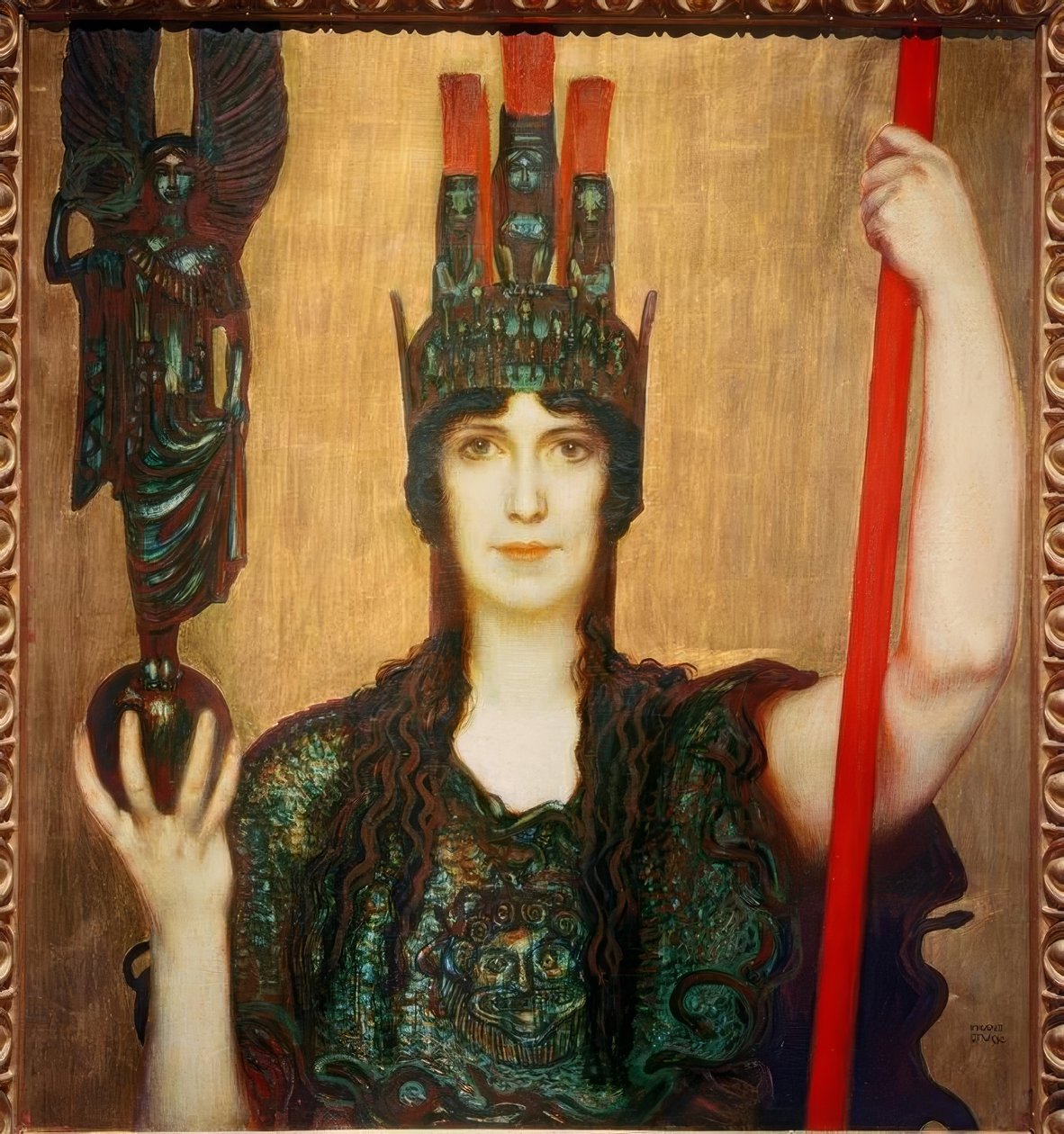 Pallas Athene von Franz von Stuck
