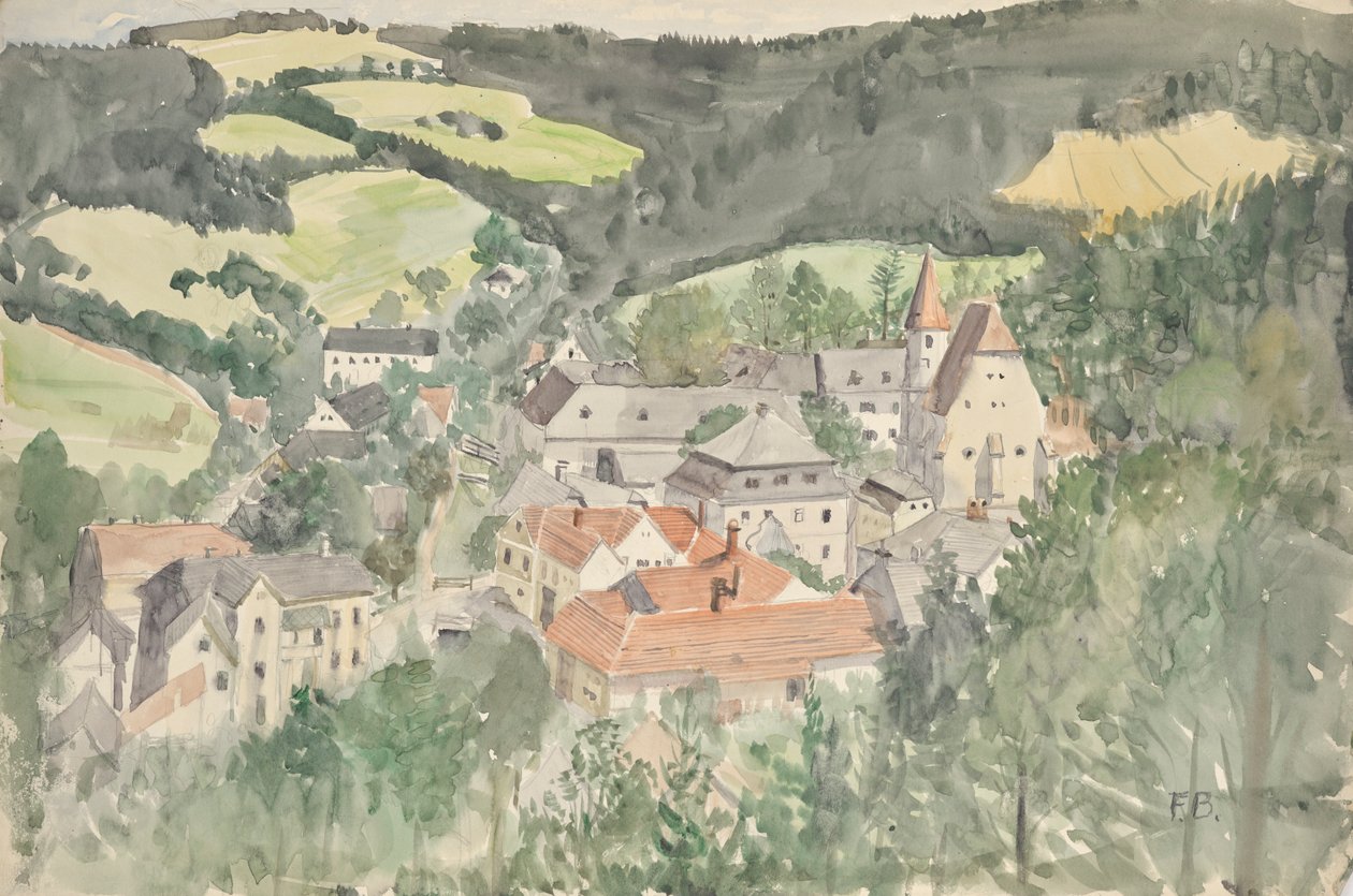Dorflandschaft von Franz Barwig d. Ä.
