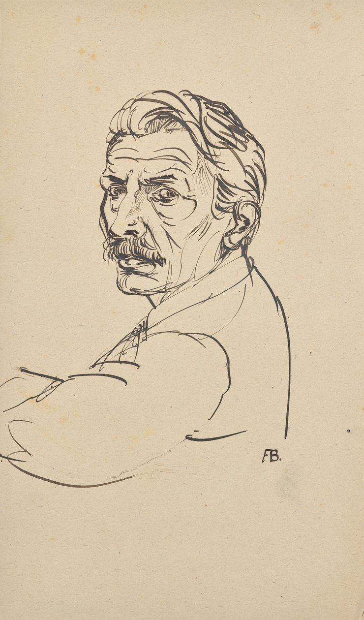 Selbstbildnis von Franz Barwig d. Ä.