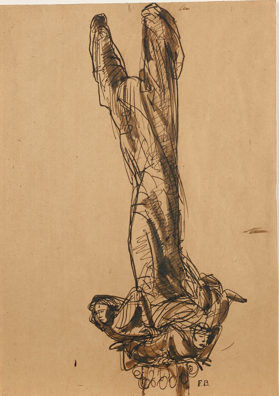 Verhüllte Figur von Franz Barwig d. Ä.