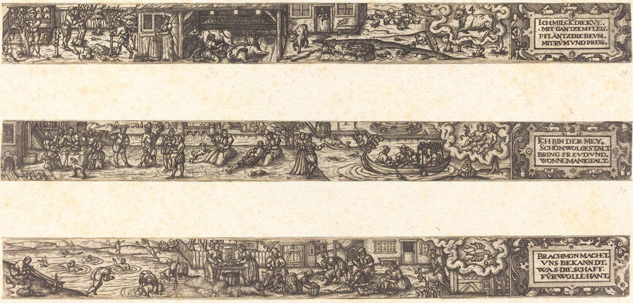 Drei Monate von Franz Brun