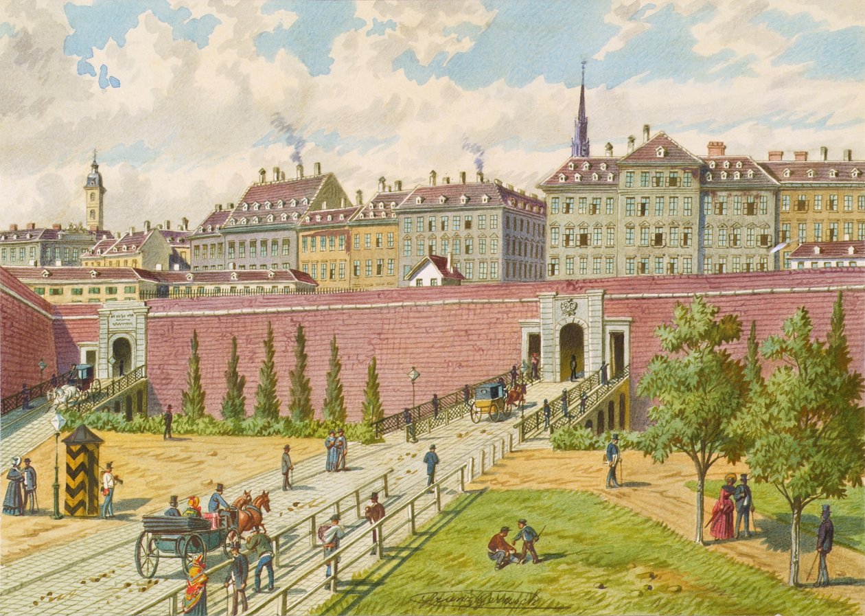 Die beiden Kärntnertore von Franz Gerasch