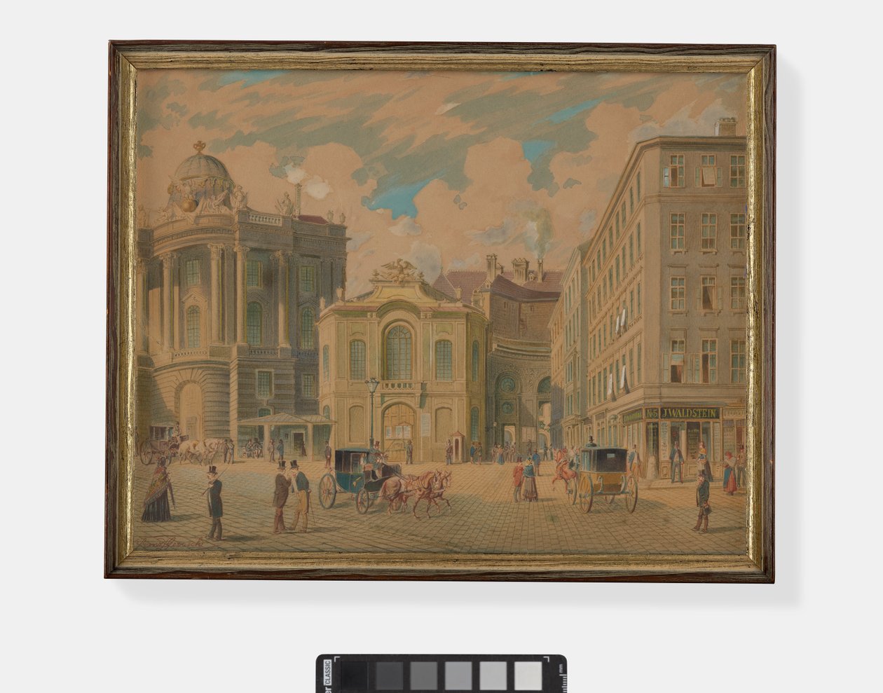 Das alte Burgtheater, Wien von Franz Gerasch