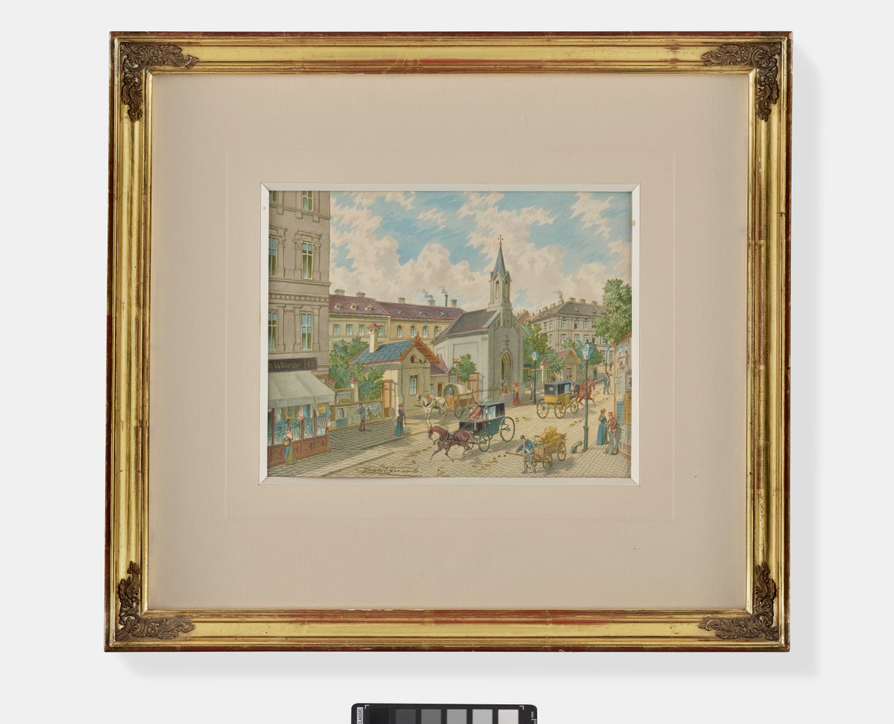 Wien - Währing, ca. 1890 von Franz Gerasch