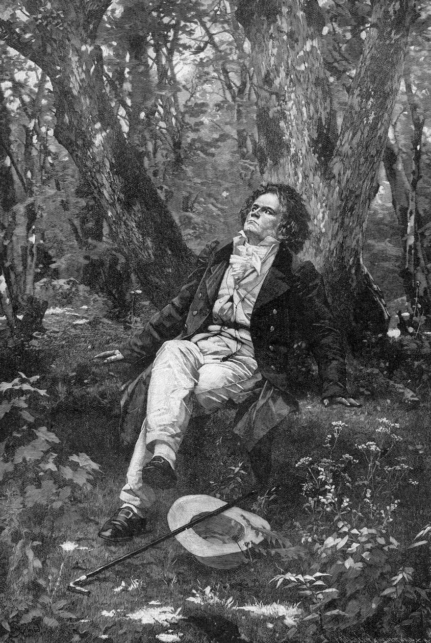 Beethoven, 1906 von Franz Hanfstaengl