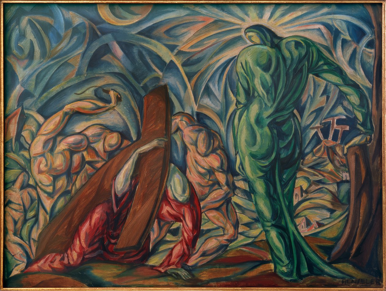 Kreuztragung von Franz Henseler