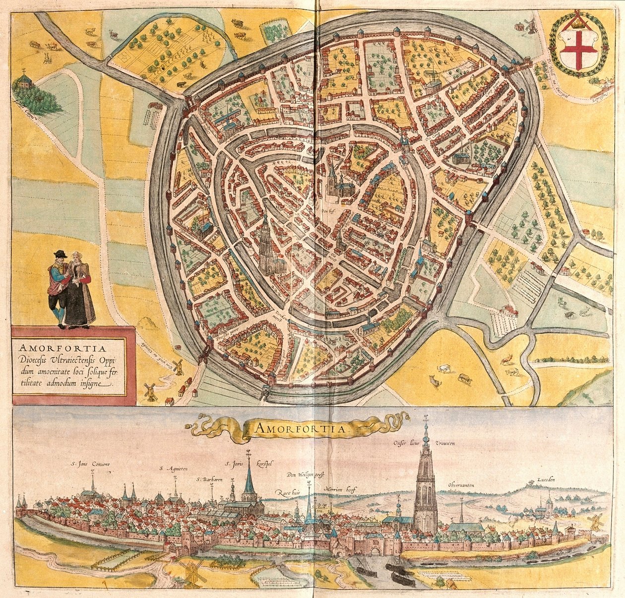 Amersfoort, Niederlande von Franz Hogenberg
