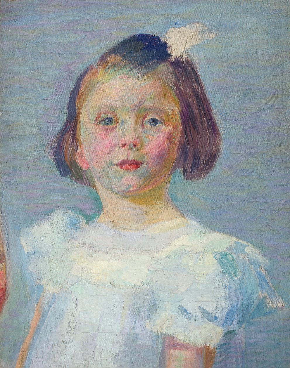 Brustbild eines Mädchens von Franz Jaschke