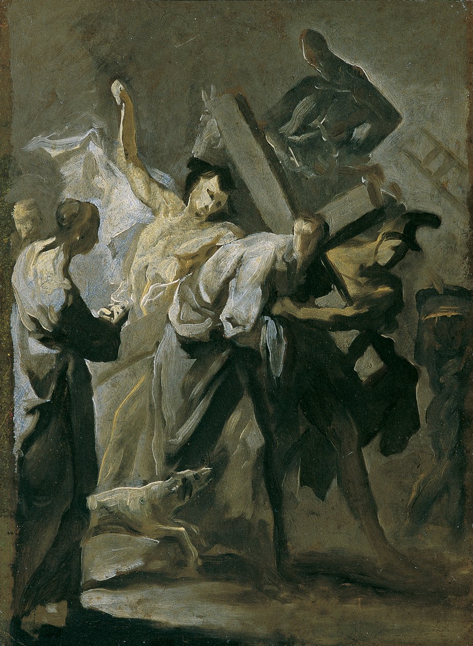 Christus trägt das Kreuz von Franz Joseph Spiegler
