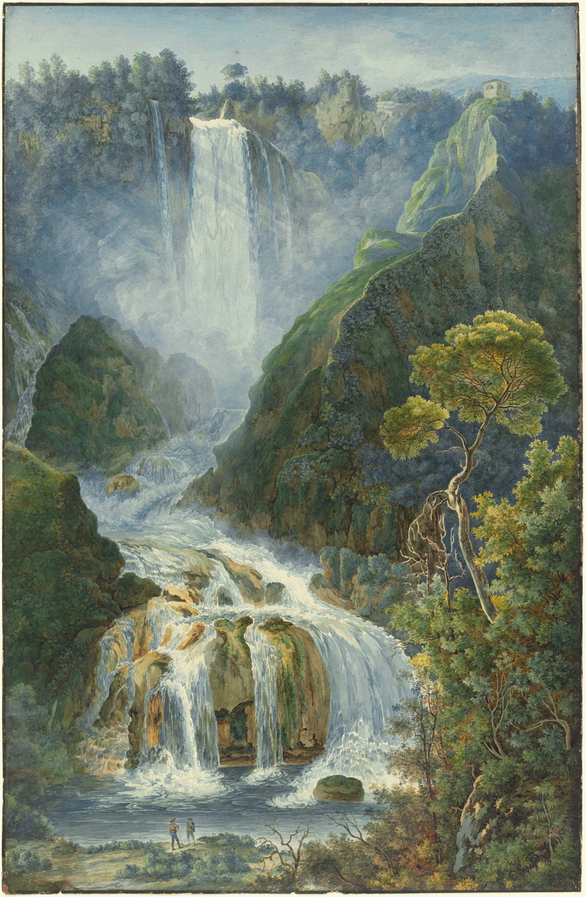Die großen Wasserfälle von Terni von Franz Kaisermann