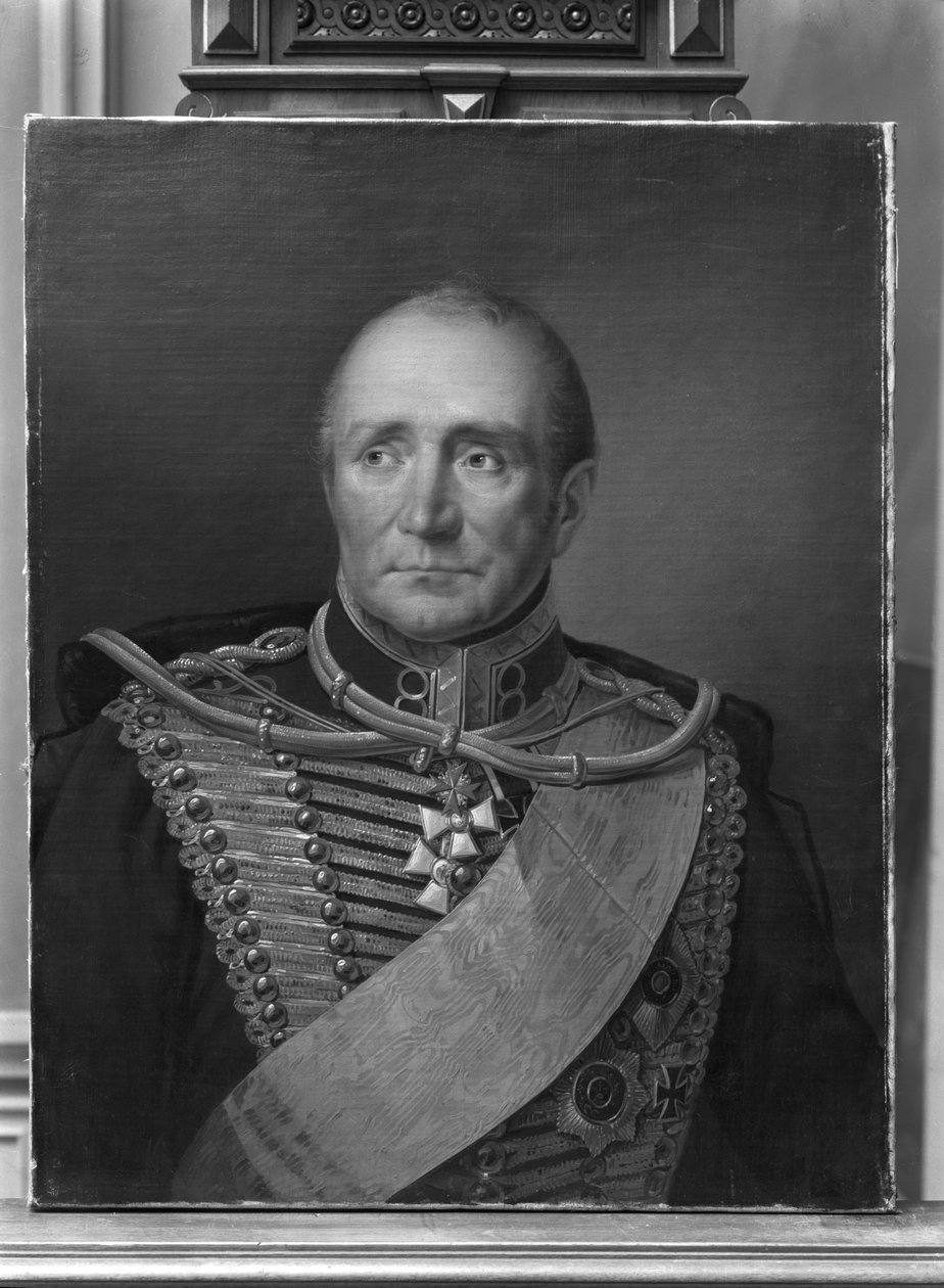 Porträt von General von Zieten von Franz Krüger
