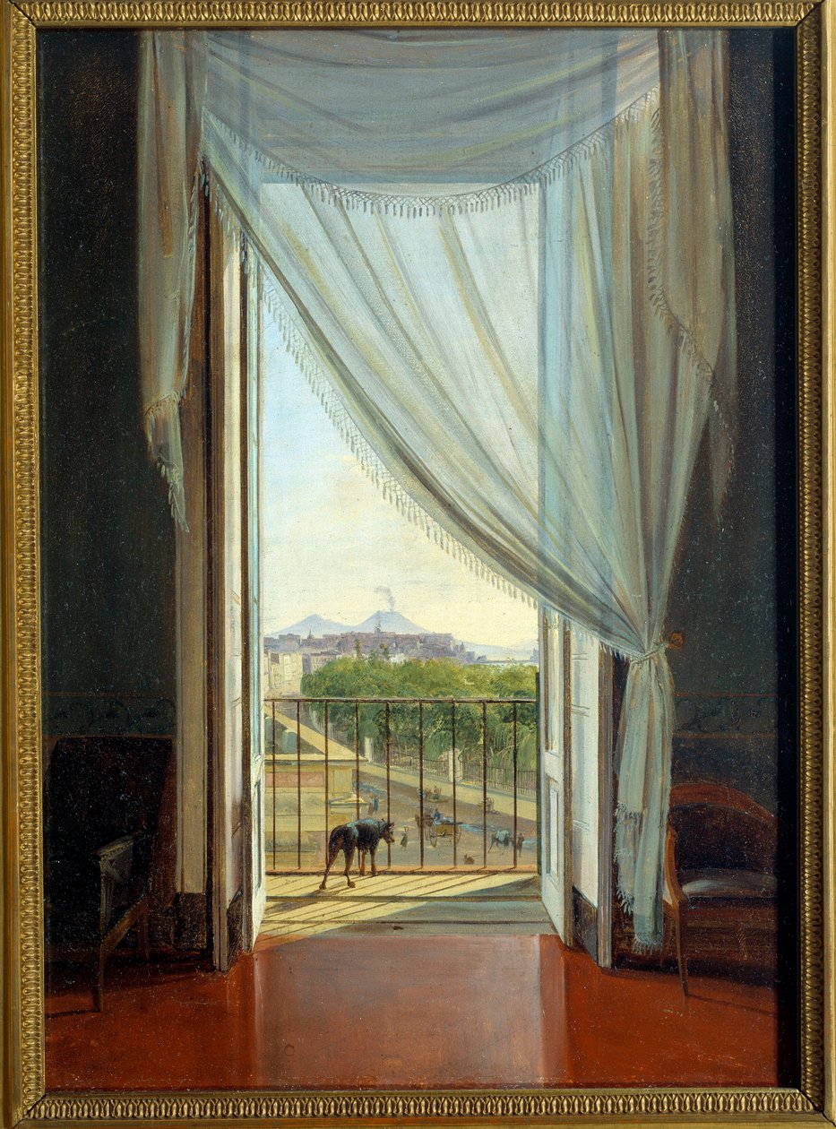 Ein Fenster in Neapel von Franz Ludwig Catel