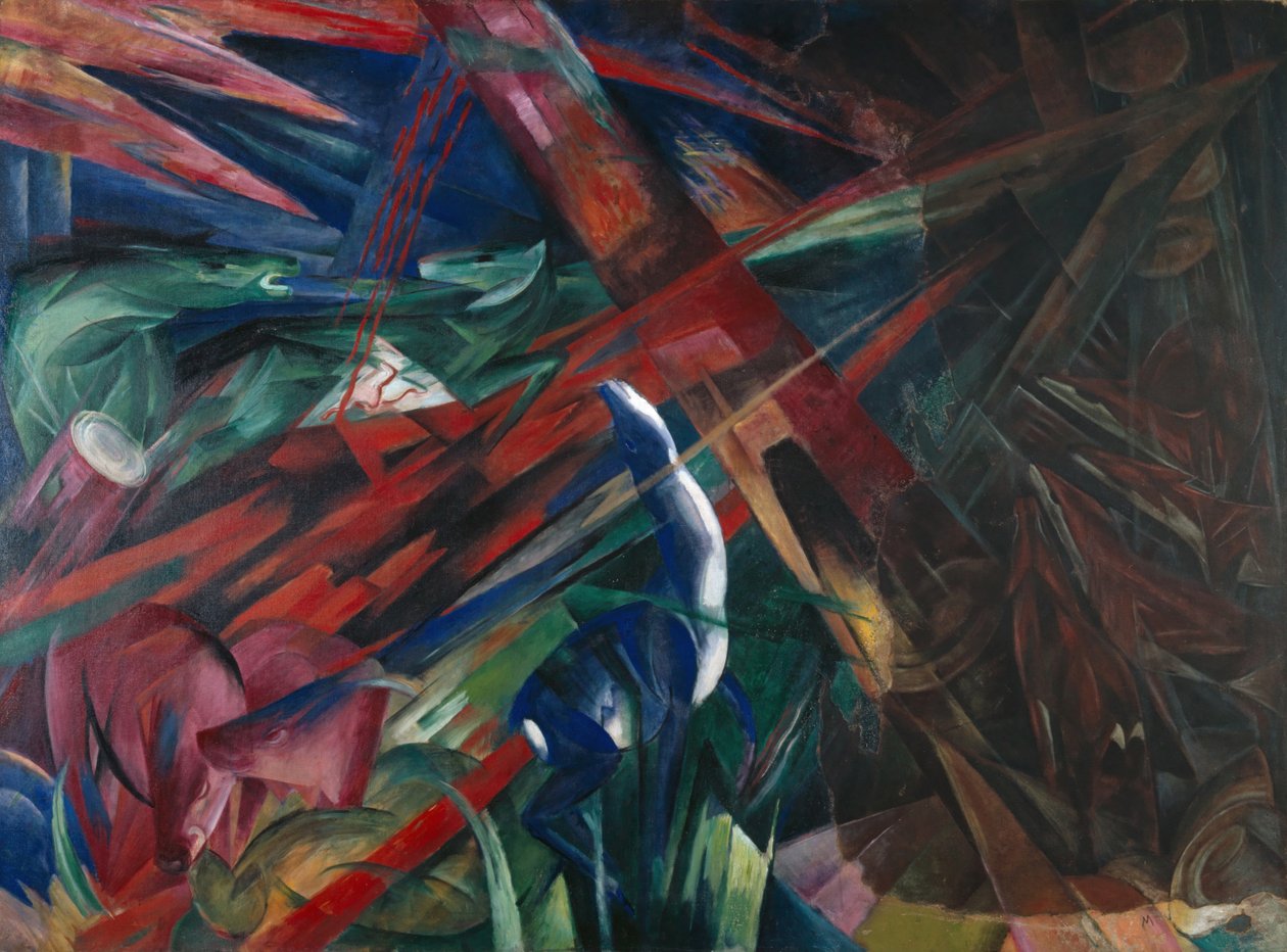 Tierische Schicksale von Franz Marc