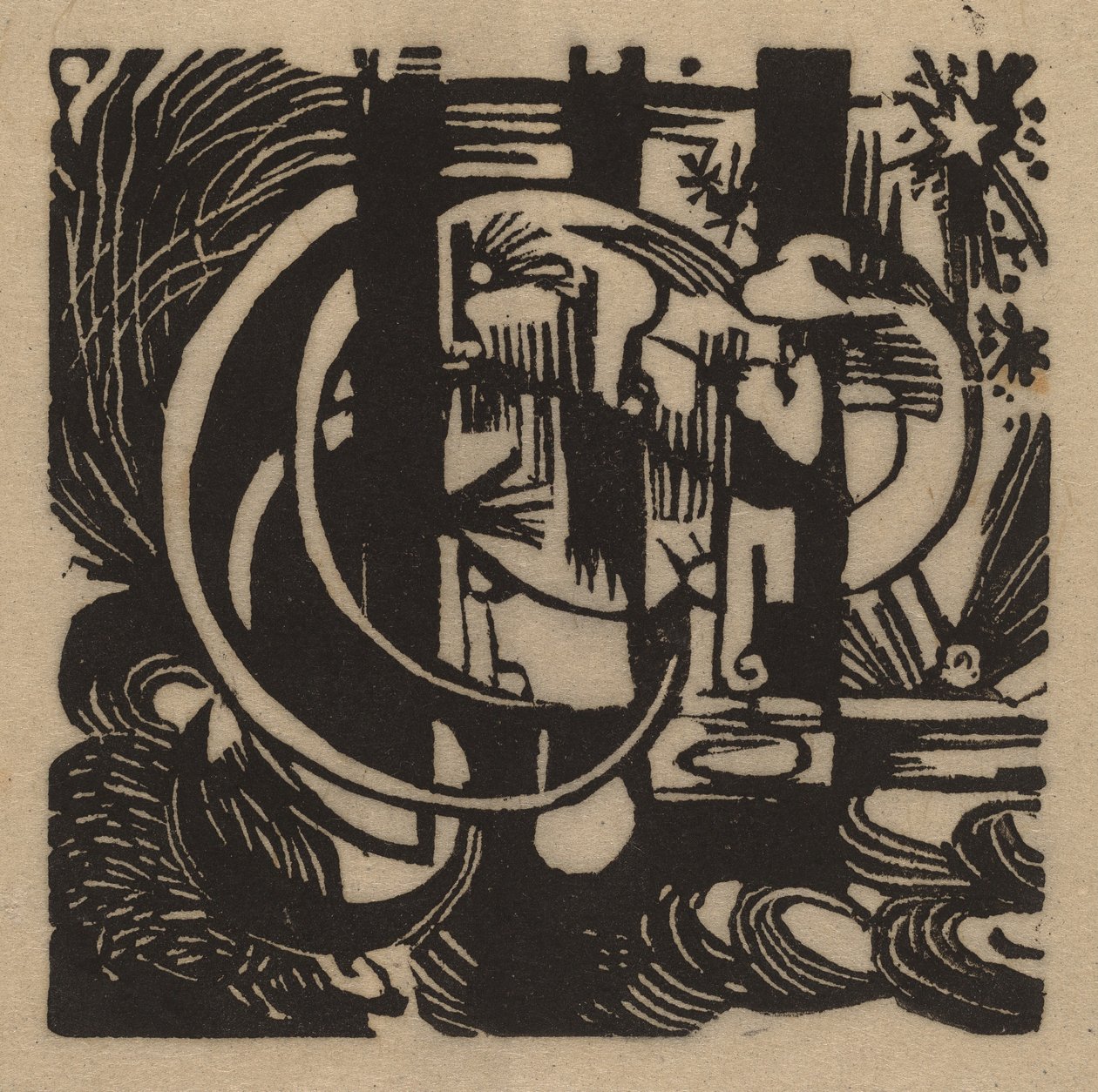 Eidechsen von Franz Marc