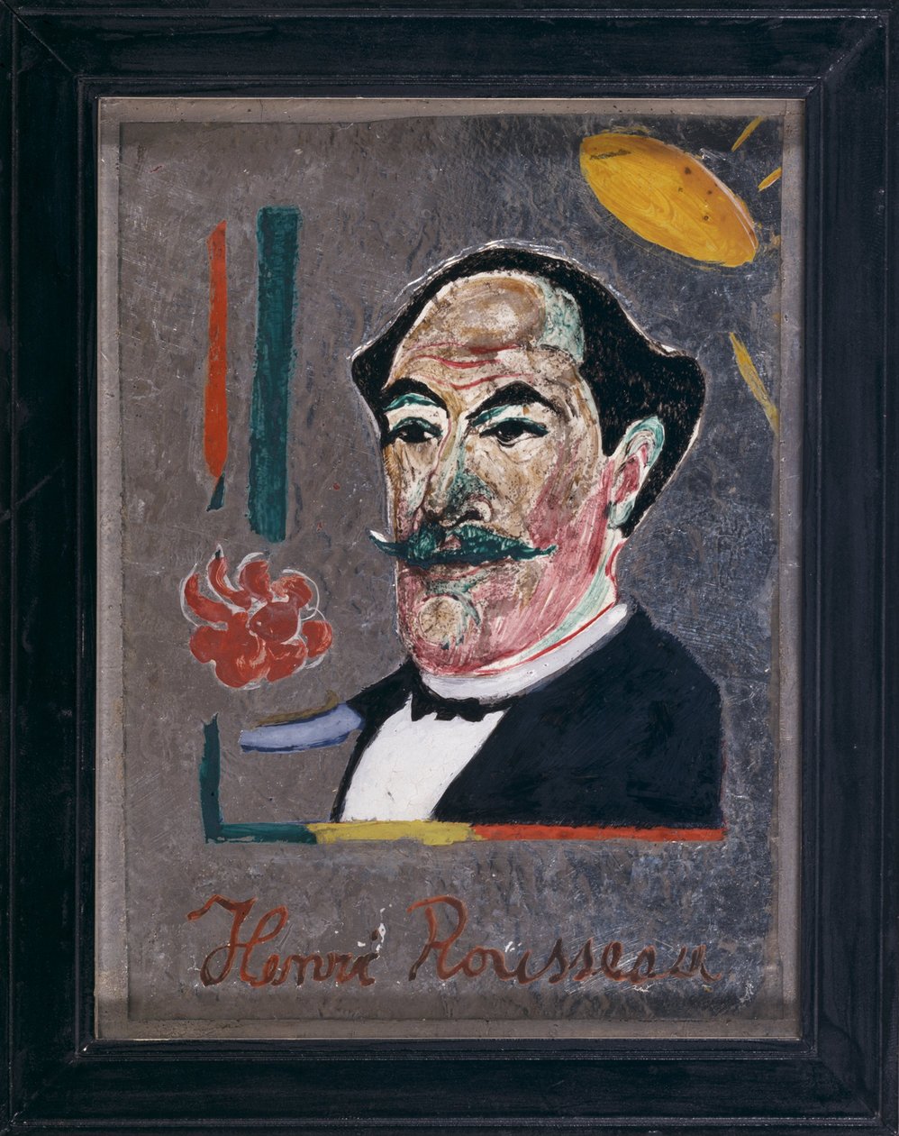 Porträt von Henri Rousseau von Franz Marc