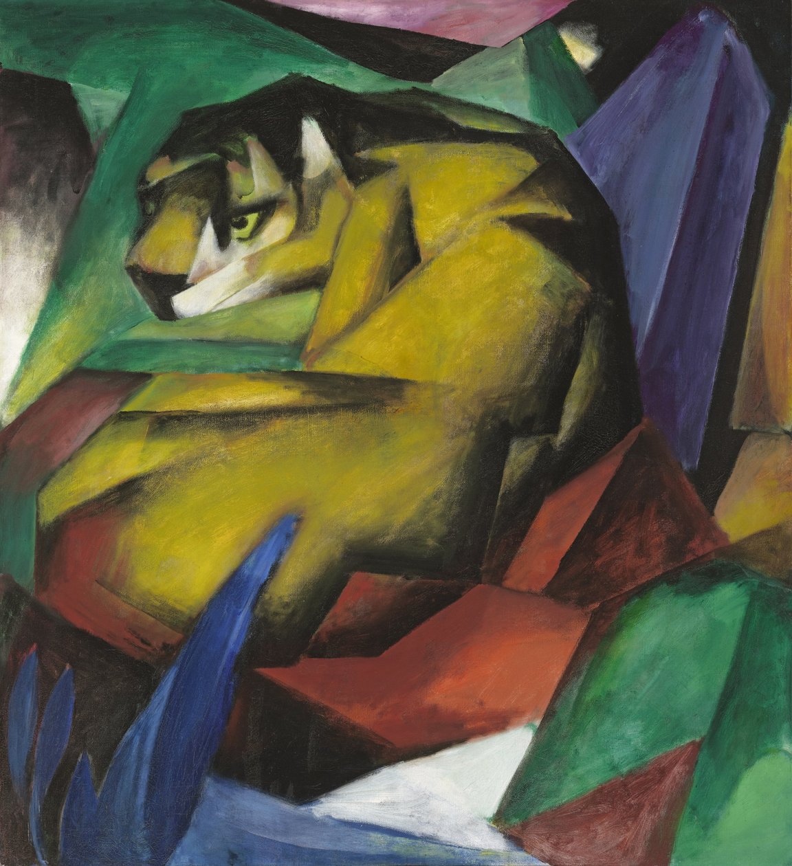 Tiger von Franz Marc