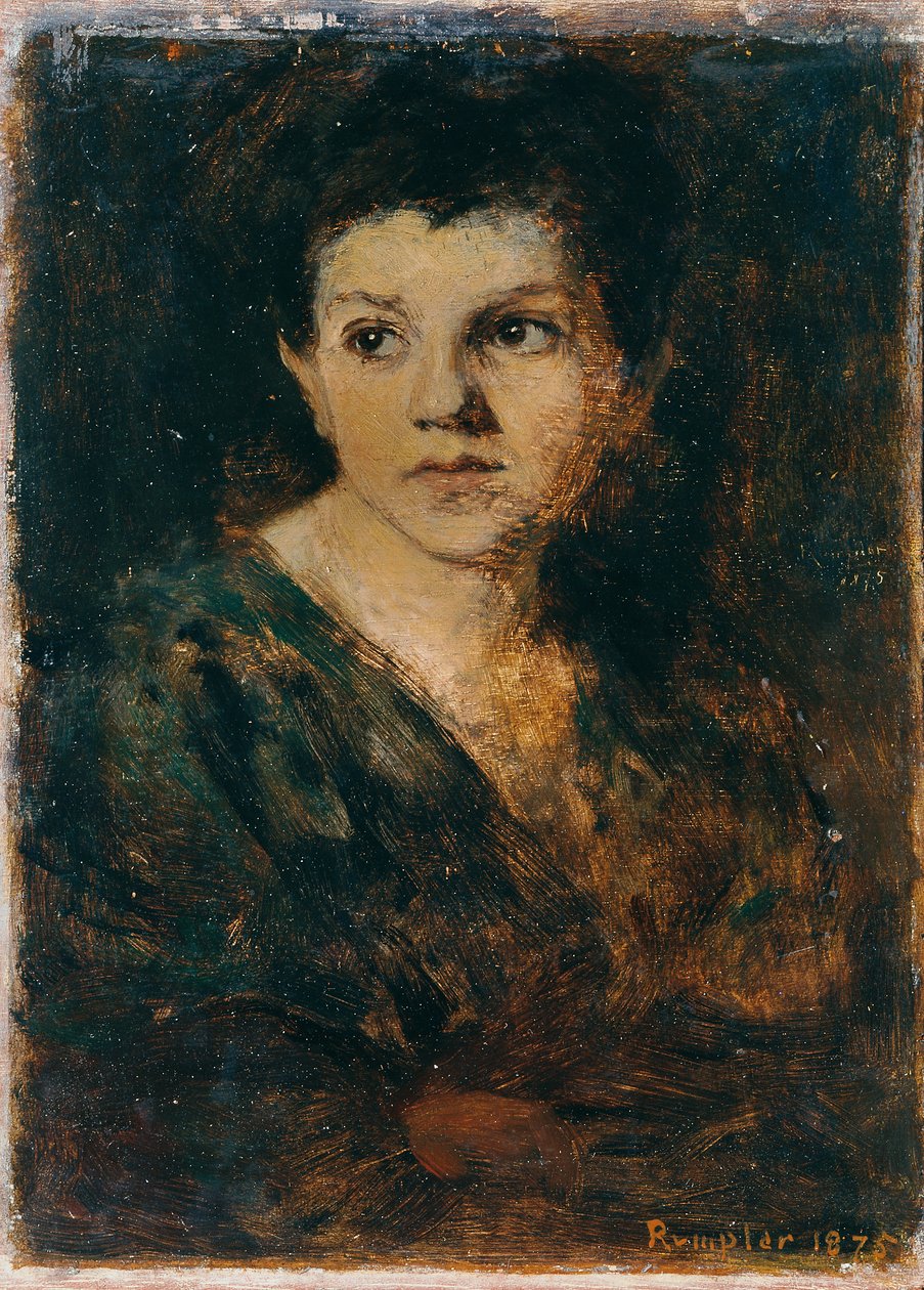 Knabenkopf von Franz Rumpler