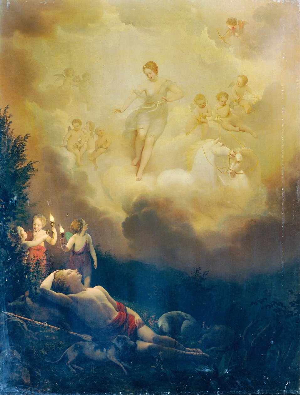Diana und Endymion von Franz Schrotzberg