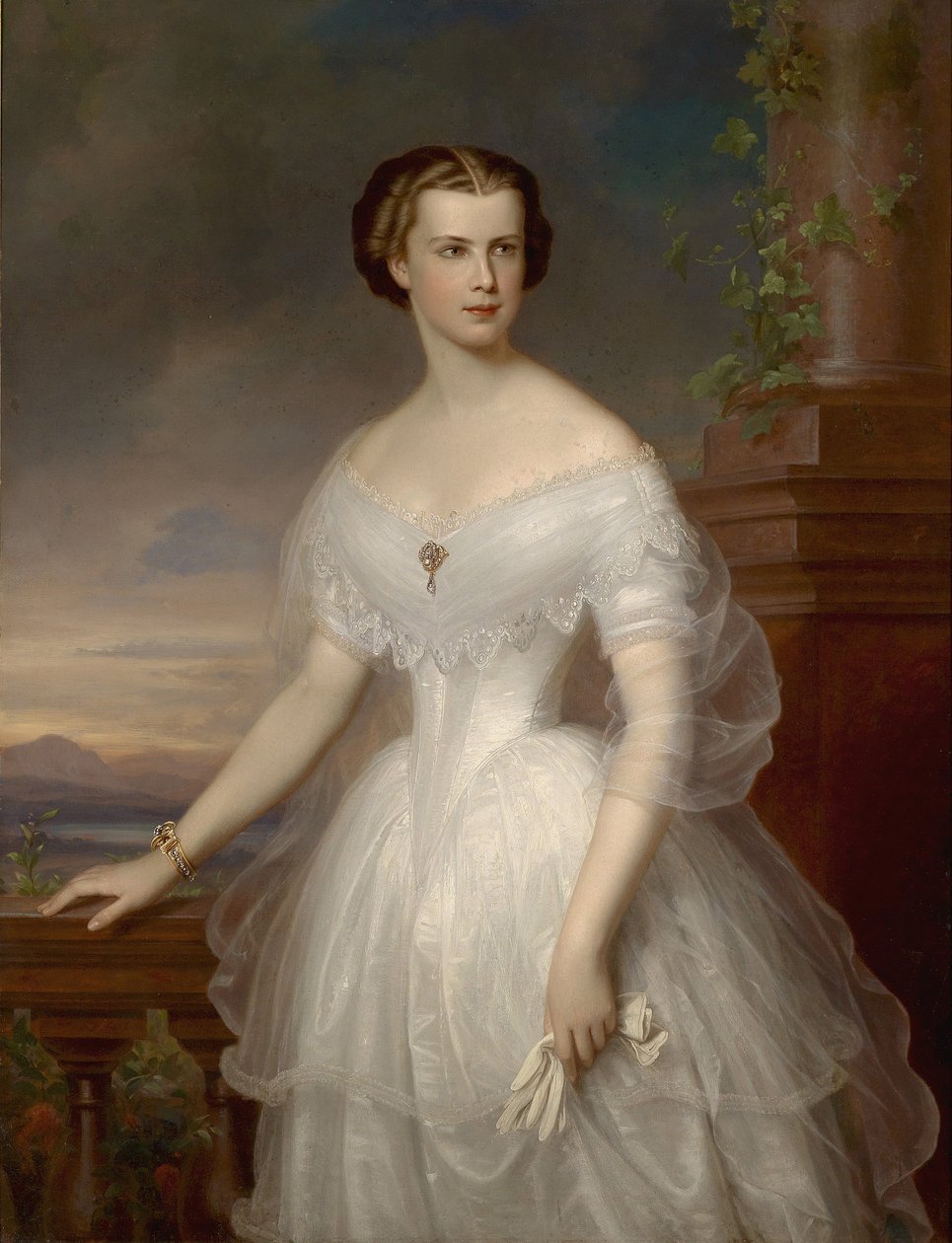 Porträt von Elisabeth von Bayern von Franz Schrotzberg