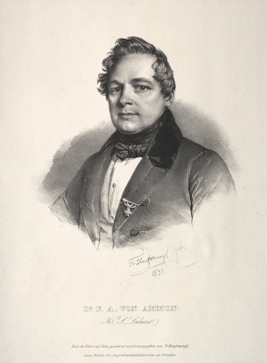 Dr. Friedrich August von Ammon, 1838 von Franz Seraph Hanfstaengl