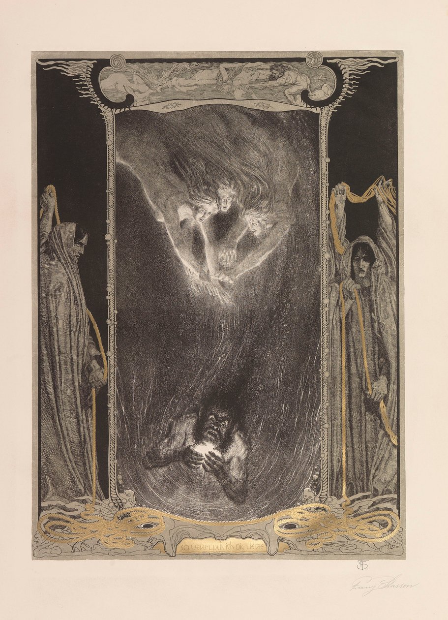 Der Ring des Nibelungen von Franz Stassen