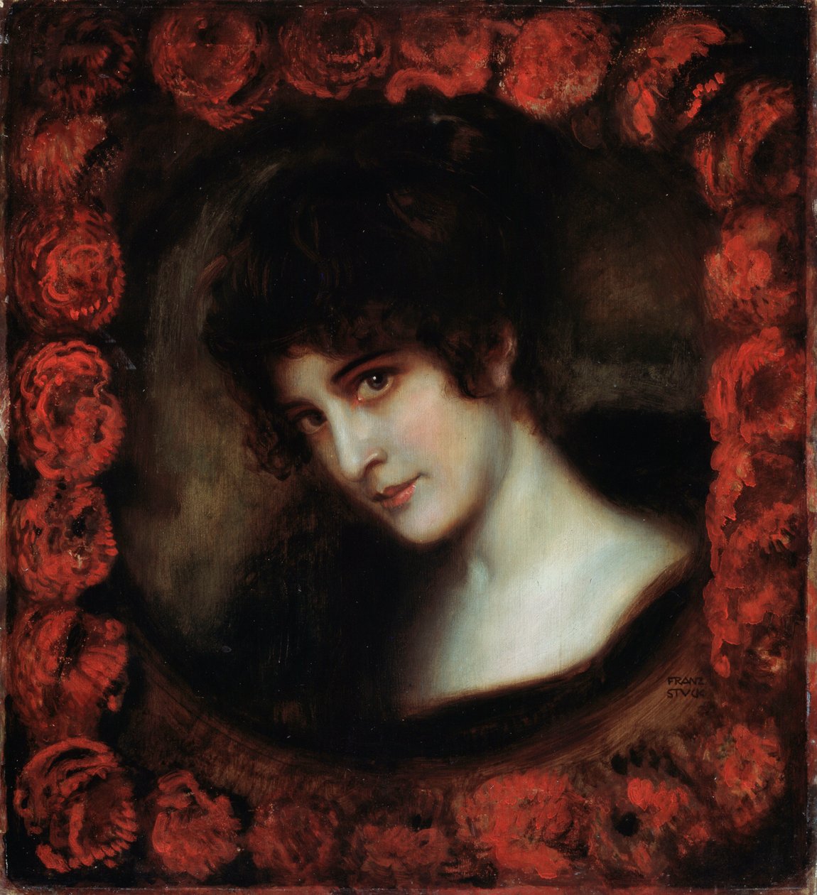 Porträt einer Frau von Franz Stuck Ritter von