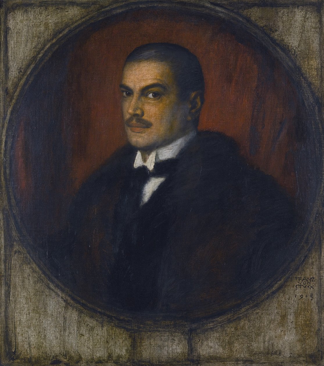 Selbstporträt, 1915 von Franz Stuck Ritter von