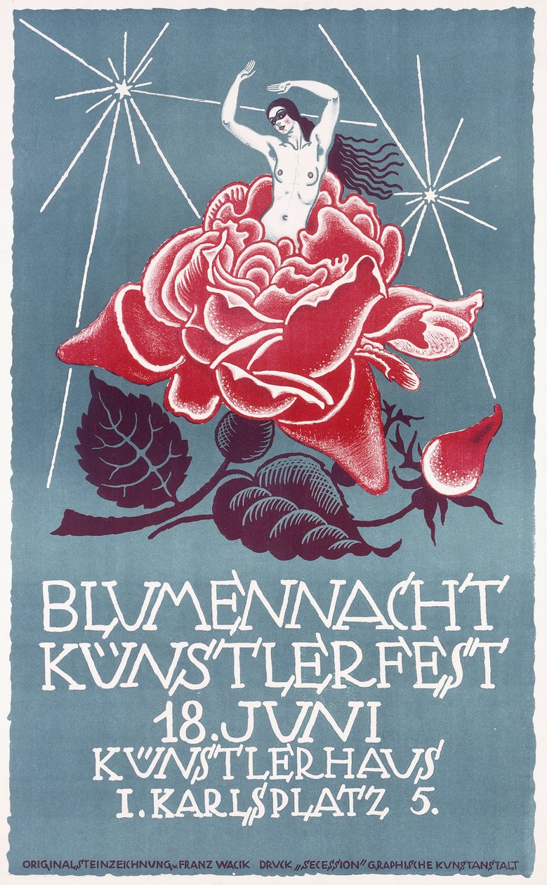 Blumennacht Künstlerfest von Franz Wacik