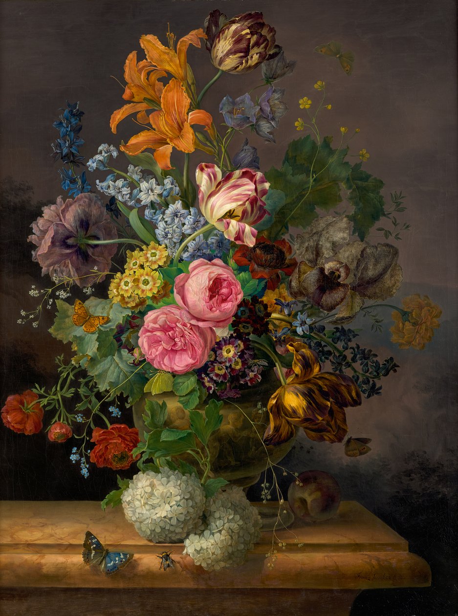 Blumenstück von Franz Xaver Gruber