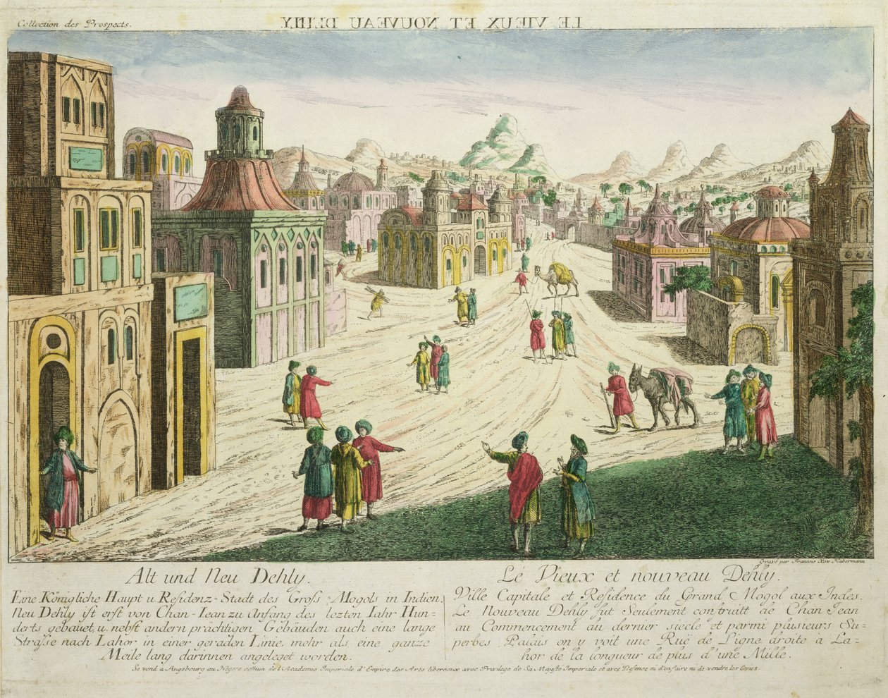 Alt und Neu Delhi von Franz Xaver Habermann