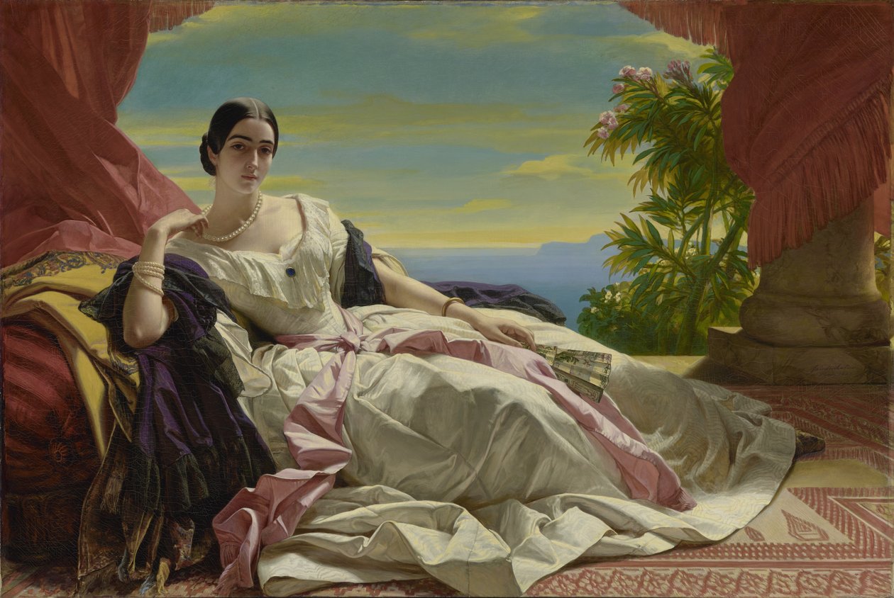 Leonilla Fürstin zu Sayn-Wittgenstein-Sayn, geb. Baryatinsky von Franz Xaver Winterhalter
