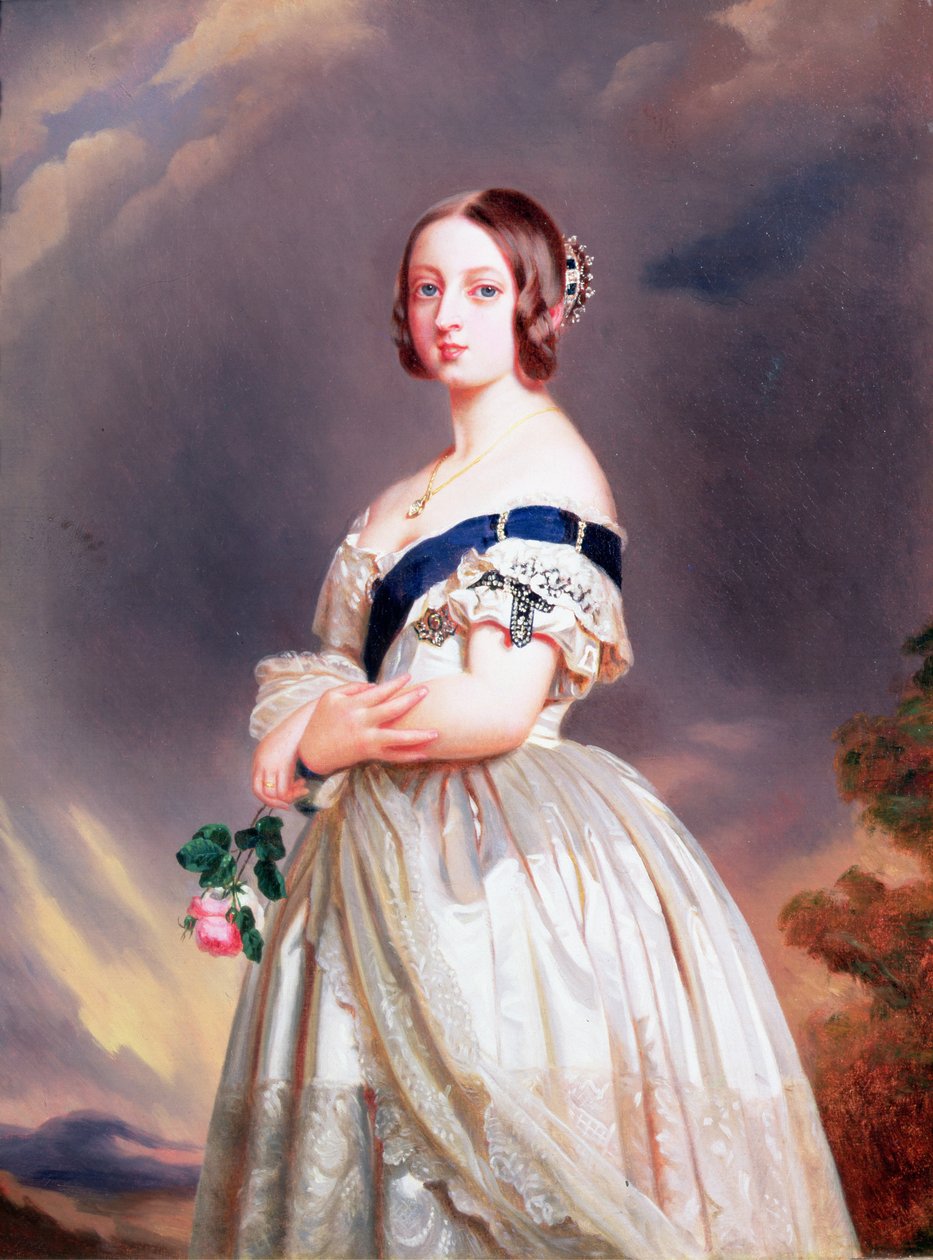 Königin Victoria (1819-1901) von Franz Xaver Winterhalter