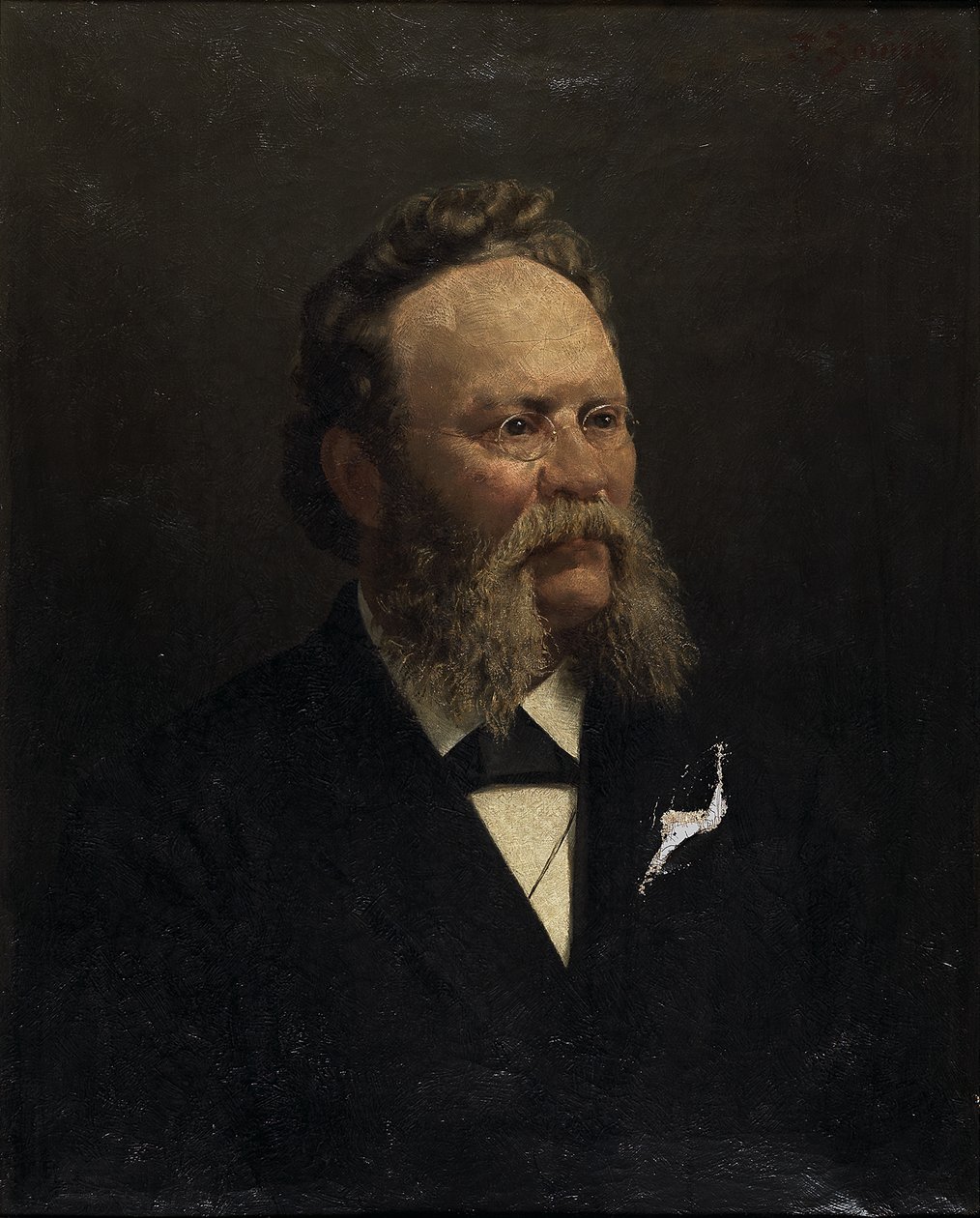 Minister Josef Jiříček von Franz Zenisek d. Ä.