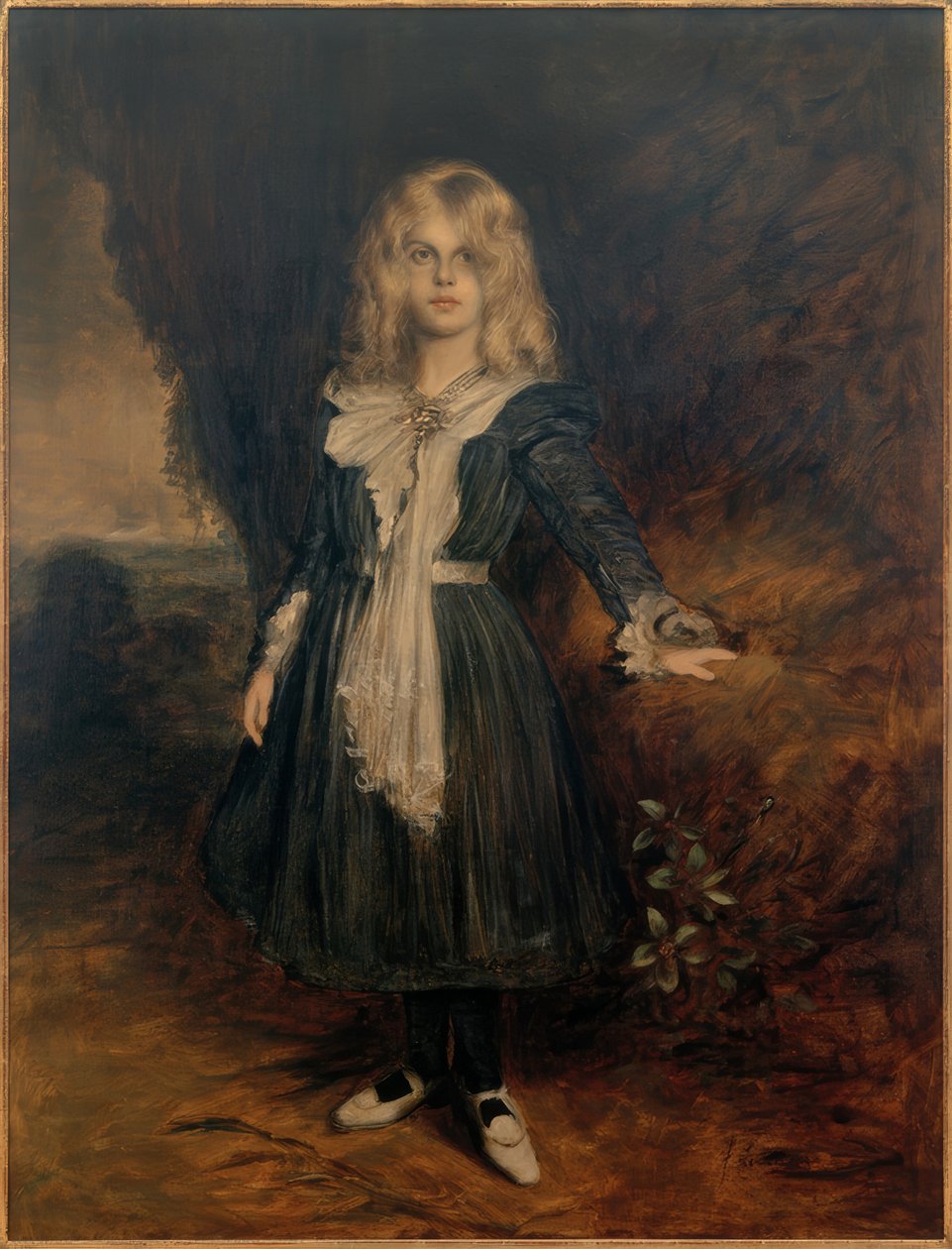 Bildnis der Tochter Marion von Franz von Lenbach