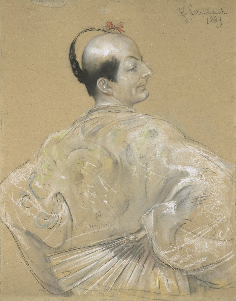 Konrad Dreher als Ko-Ko von Franz von Lenbach