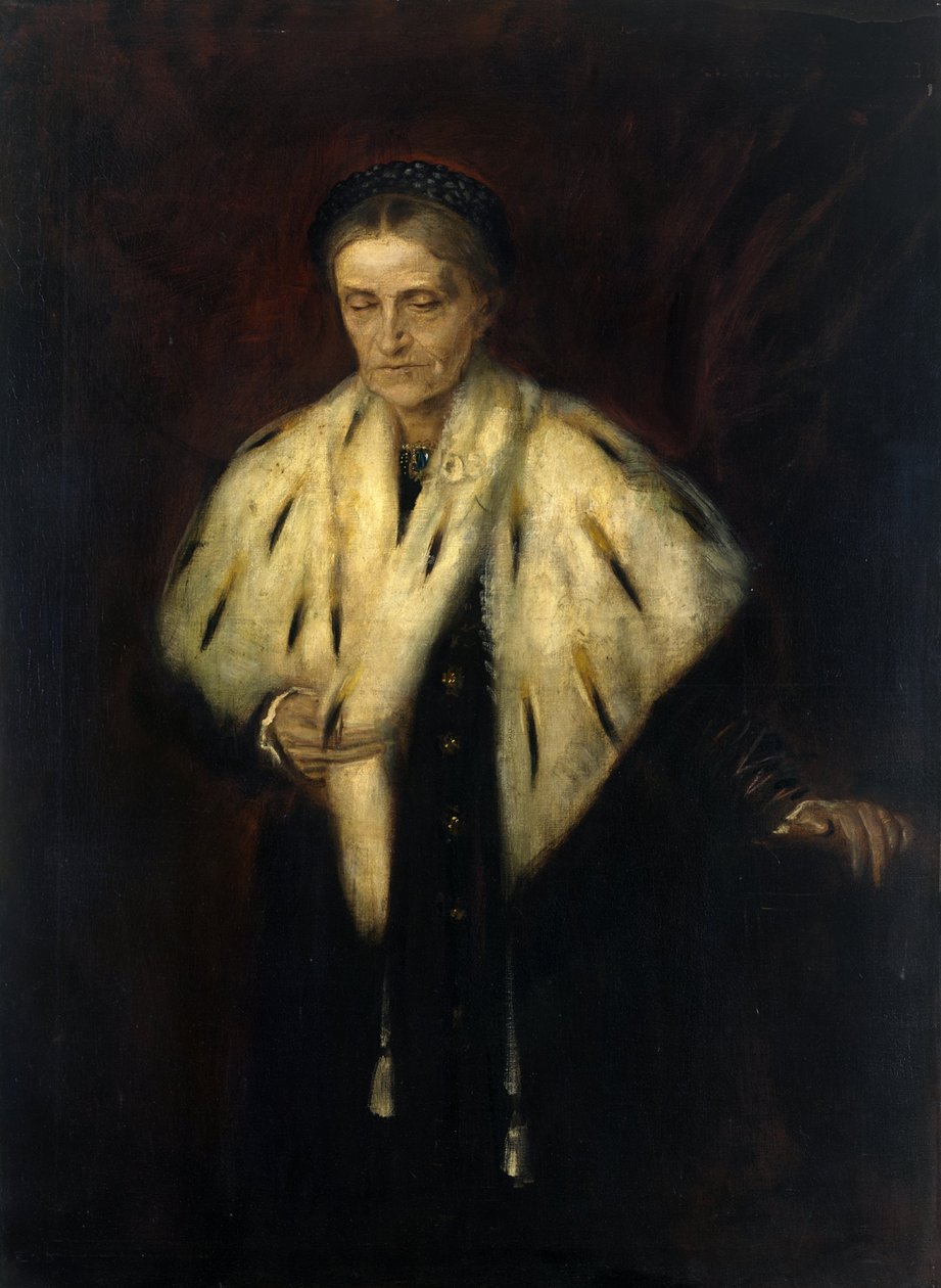 Ludovika Herzogin in Bayern von Franz von Lenbach